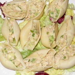 Tuna and Avocado Shell Salad recipe