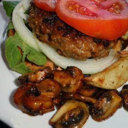 Harissa Pork Patties or Burgers recipe