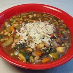 Pesto Vegetable Soup (Crock Pot) recipe
