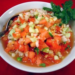 Kachumber - Fresh Tomato, Cucumber, and Onion Relish recipe