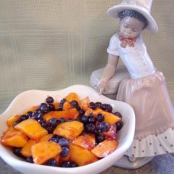Blueberry and Mango Fruit Salad recipe
