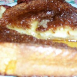 French Toast With Pears, Brie, and Cinnamon recipe