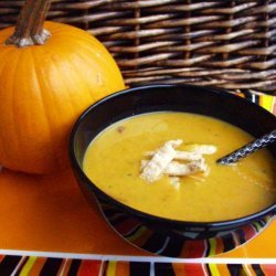 Pumpkin Soup with Asian Flavors recipe