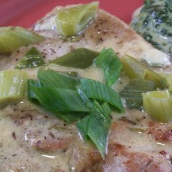 Low Carb Chops in Bourbon Mustard Sauce recipe