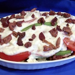 Two Cheese Green Beans & Tomatoes -- Hot or Cold recipe