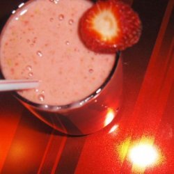 Super Thick Strawberry Smoothies recipe