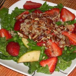 Strawberry and Spinach Salad recipe