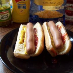 Easy Cheesy Hot  Dogs recipe