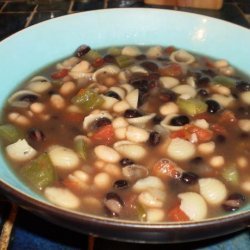 Cajun  Bean and Pasta Stew recipe