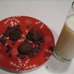 Mocha Truffle Chocolate Cookies recipe