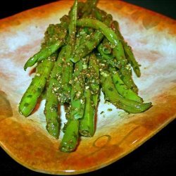 Green Beans With Balsamic Pesto recipe