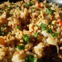 Thai Spicy Basil Fried Rice recipe