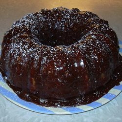 Chocolate Pumpkin Cake With Cinnamon Chocolate Glaze recipe