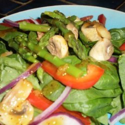 Asparagus & Mushroom Salad recipe