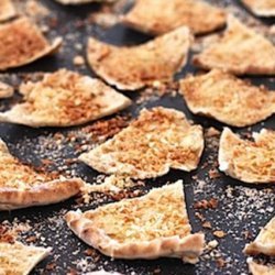 Spiced 'shake 'n' Bake' Pita Chips recipe