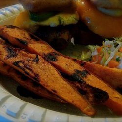 Grilled Sweet Potato Wedges recipe