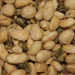 Sweet Microwaved Nut Snack recipe