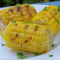 Grilled Corn With Hoisin-Orange Butter recipe