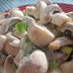 Sienisalaatti (A Fresh Mushroom Salad from Finland) recipe