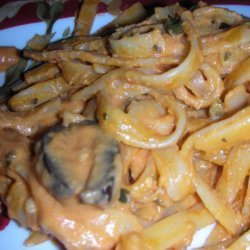 Billy's Red, White, and Bleu Pasta recipe