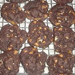 Easy Butterscotch Chip Chocolate Cookies recipe
