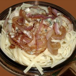 Pasta with Gorgonzola and Sweet Onion recipe