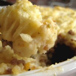 Shepherd's Pie With Cheesy Mashed Potatoes recipe