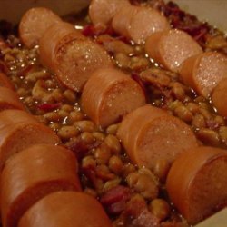Ring Bologna and Beans recipe