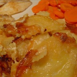 Potato Gratin with Caramelized Onions recipe