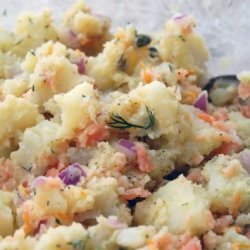 Smoked Salmon Potato Salad recipe