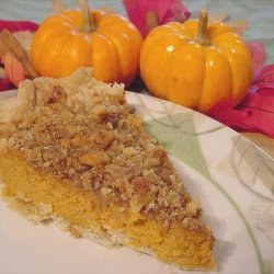Walnut Pumpkin Pie recipe