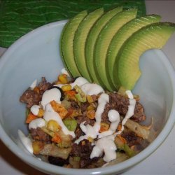 Taco Salad With Everything recipe