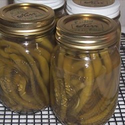 Garlic Pickled Green Beans recipe