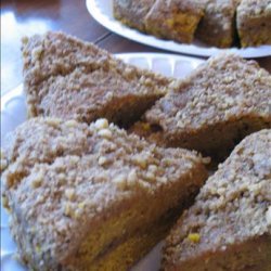 Pumpkin Streusel Coffee Cake recipe