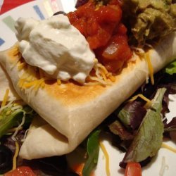 Chicken or Beef Chimichangas (Tex-Mex) recipe