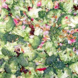 Raw Broccoli Salad (Reduced Calorie/Low Fat) recipe