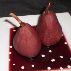 Shakespeare's Baked Warden Pears in Red Wine recipe