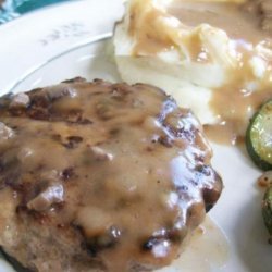 Hamburger Steak and Gravy recipe