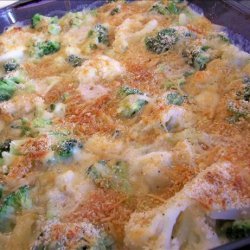 Broccoli and Cauliflower Casserole recipe