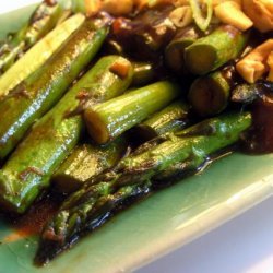 Asparagus & Black Bean Sauce Stir Fry recipe