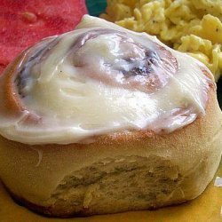 Cinnamon Rolls With Cream Cheese Frosting recipe