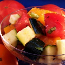 Zucchini and Tomato Salad recipe