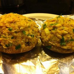 Crab Stuffed Portabella Mushrooms recipe