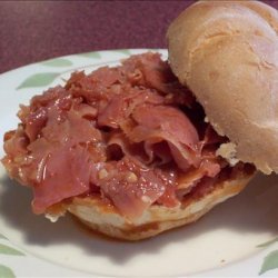 Ham Barbecue Sandwiches recipe