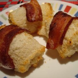 Bacon and Sausage Roll-Ups recipe