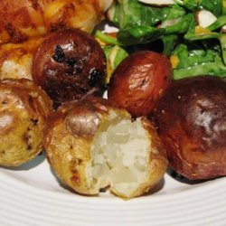 Roasted Baby Potatoes With Herbs recipe