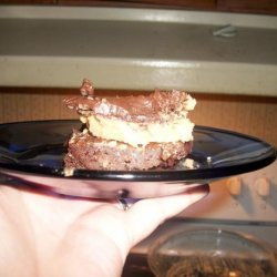 Peanut Butter Cream-Topped Brownies recipe