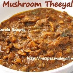Kerala Mushroom Thiyal recipe