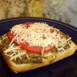 Pesto Tomato Toast recipe
