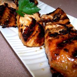 Barbecued Salmon  and  Easy Marinade recipe